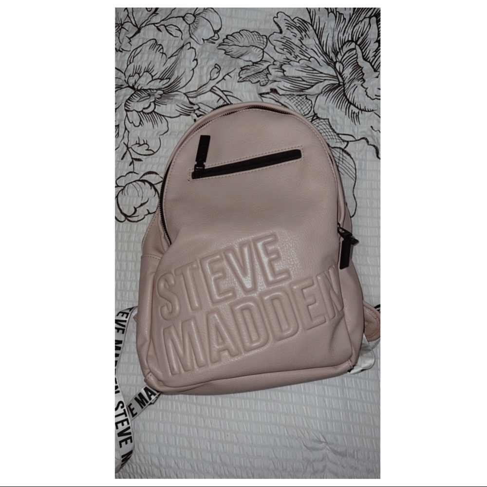 ORIGINAL Steve Madden Baby Pink Backpack